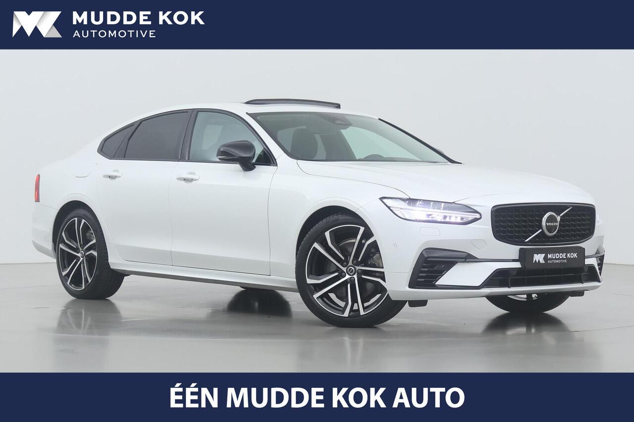 Volvo S90 T8 AWD Ultimate Dark | Luchtvering Achter | Bowers&Wilkins | Massage+Ventilatie | Schuif/kanteldak