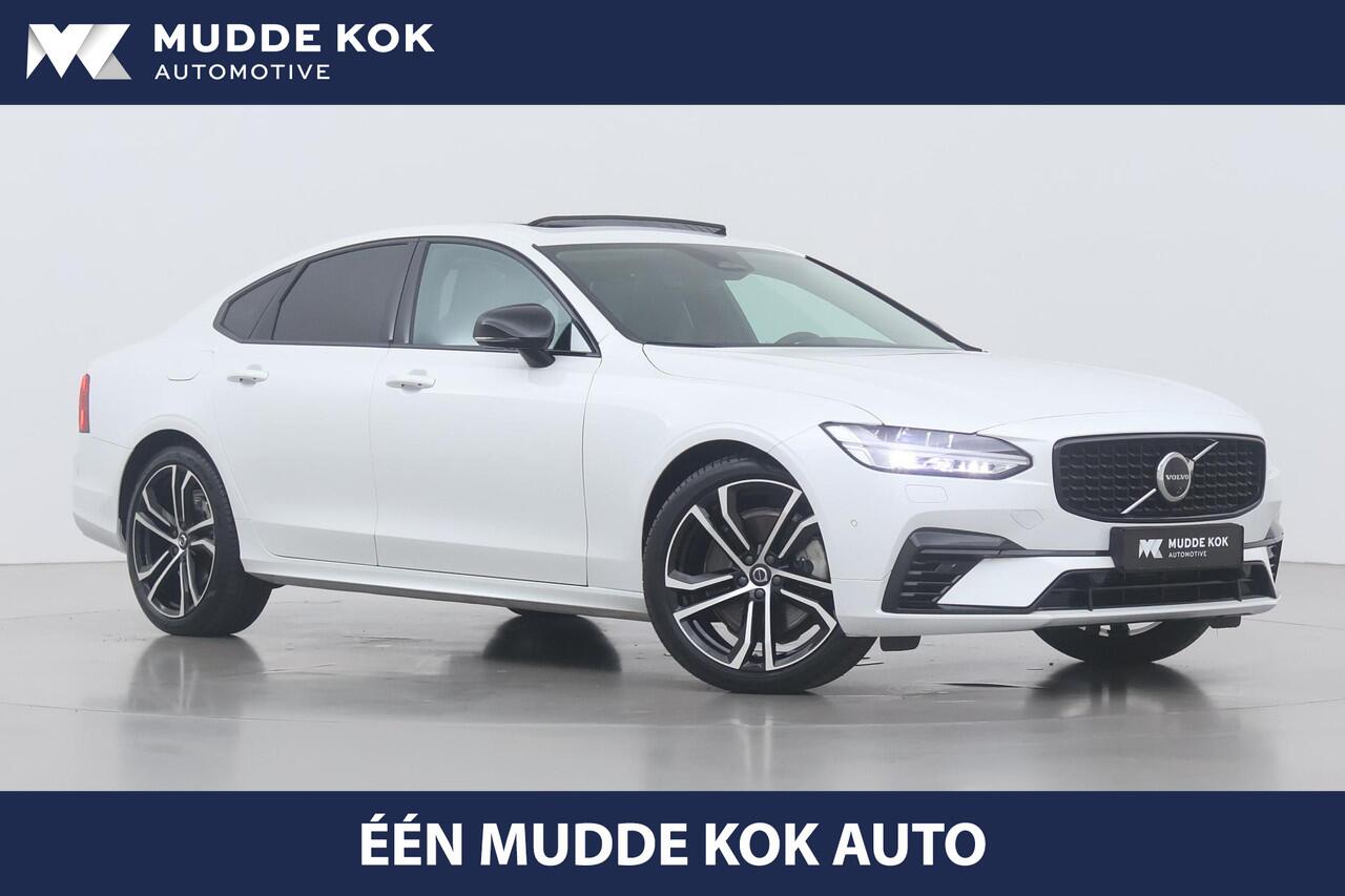 Volvo S90 T8 AWD Ultimate Dark | Luchtvering Achter | Head-Up | harman/kardon | 360° Camera | Schuif/kanteldak