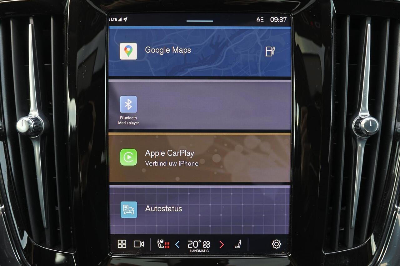 Volvo S90 T8 AWD Ultra Dark - Schuif/kanteldak - IntelliSafe Assist & Surround - 360º Camera - Harman/Kardon audio - Adaptieve LED koplampen - Verwarmde voorstoelen, stuur & achterbank - Parkeersensoren voor & achter - Elektr. bedienb. voorstoelen met geheugen - Ex