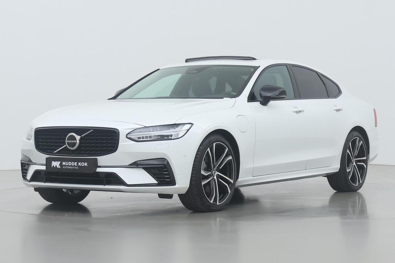 Volvo S90 T8 AWD Ultimate Dark | Luchtvering Achter | Bowers&Wilkins | Massage+Ventilatie | Schuif/kanteldak