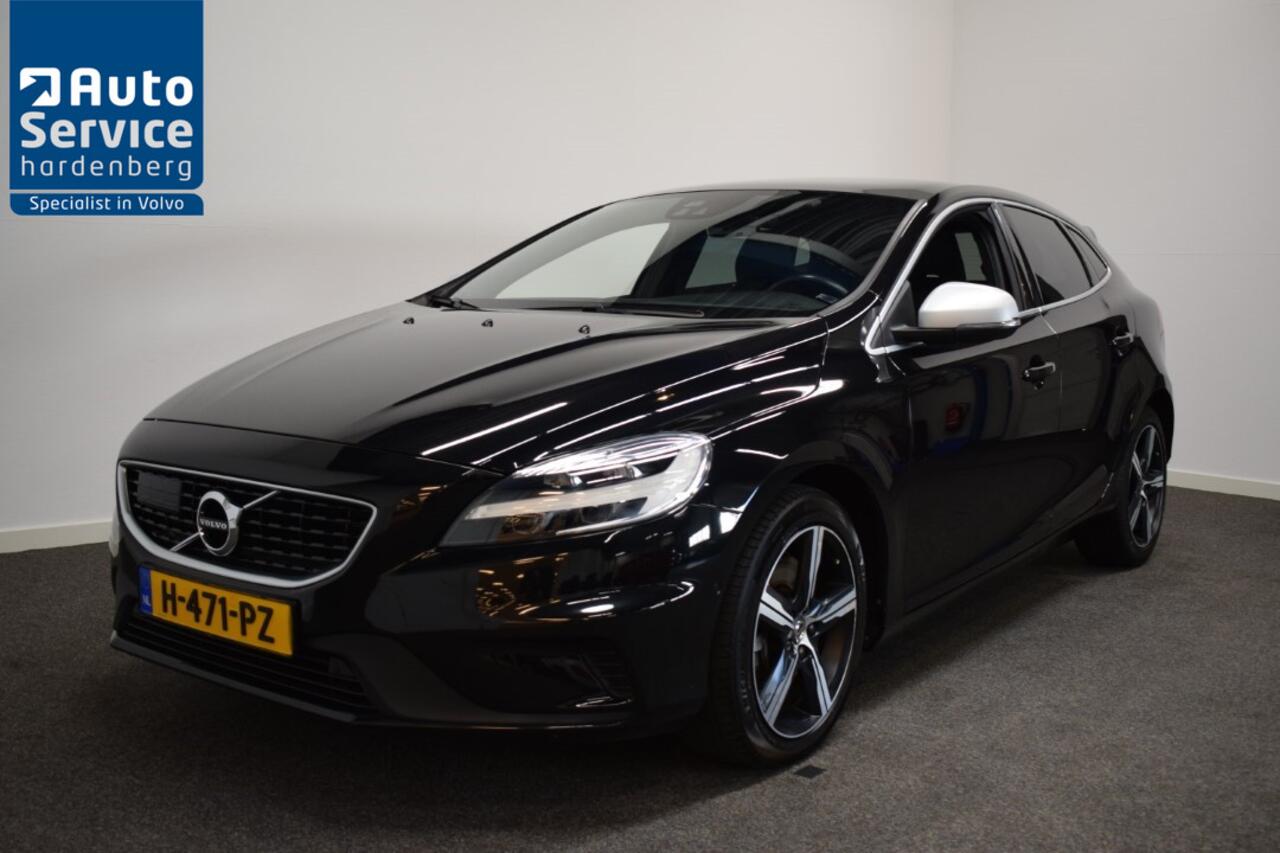 Volvo V40 T3 153pk AUT6 R-Design Polar+ Sport Trekhaak 1500kg/ Adapt. Cruise/ Pano/ Leer/ Stoelverw.