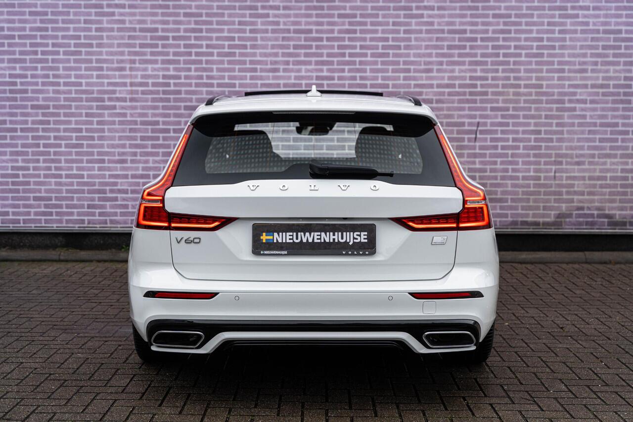 Volvo V60 2.0 T6 Recharge AWD R-Design | Navi | 360 Camera | Schuif-/Kanteldak | Adaptive Cruise | Harman Kardon Audio | Stoel-/Stuurwielverwarming | Park Assist | Sportstoelen | LED | Standkachel | Lederen Bekleding | Zitverlenging | Voorruit Verwarming |
