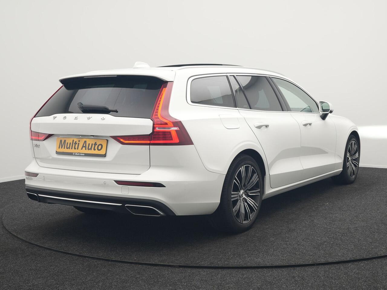 Volvo V60 T6 Recharge AWD Inscription Plug In Hybrid 340pk Dealer O.H PHEV | Trekhaak Af Fabriek | Panodak | Head Up | 360 Camera | Adaptive Cruise | Lederen Sporstoelen Memory & Verwarmd | Harman & Kardon | Blis | Keyless | Apple Carplay | Stuur Verwarmd |