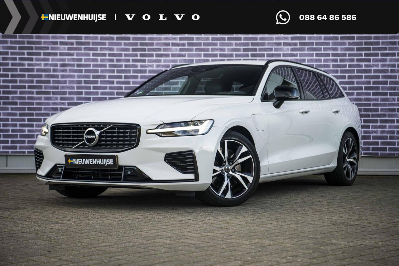 Volvo V60 2.0 T6 Recharge AWD R-Design | Stoel- en stuurwielverwarming | Navigatie | Achteruitrijcamera | Apple Carplay / Android Auto | DAB+ radio | Keyless | LED koplampen | Sportstoelen | Elektrische stoelverstelling |