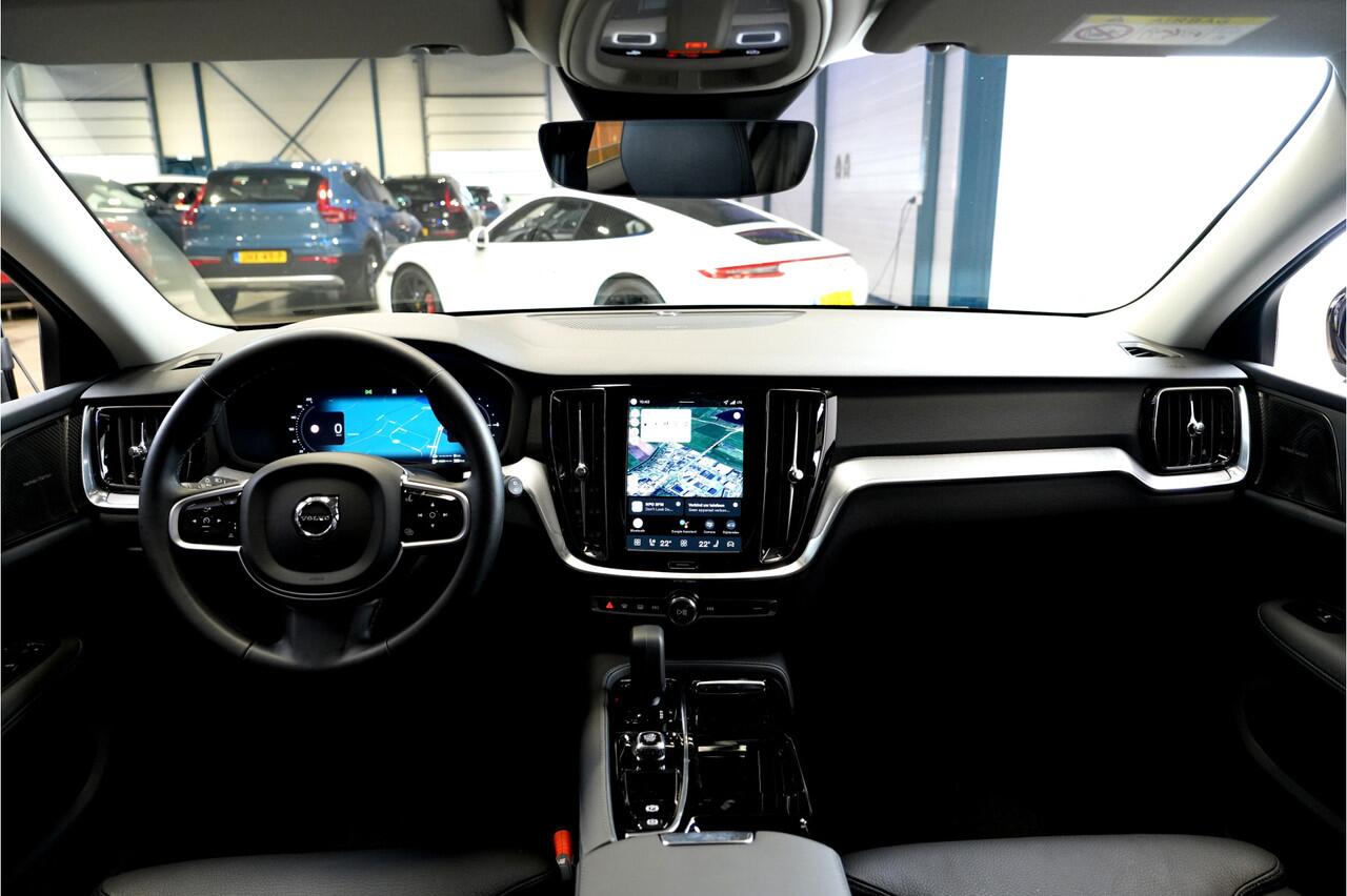 Volvo V60 2.0 T6 AWD 293kW/399pk Aut8 Plug-in hybrid Plus Bright ADAPT.CRUISE + HARMAN/KARDON + BLIS + SPORTSTOELEN + LANE ASSIST + STOEL-&STUURVERWARMING + GOOGLE DASH&SERVICES + CAMERA + LED HIGH BEAM + PARKSENSOREN + 19" LM-VELGEN!!