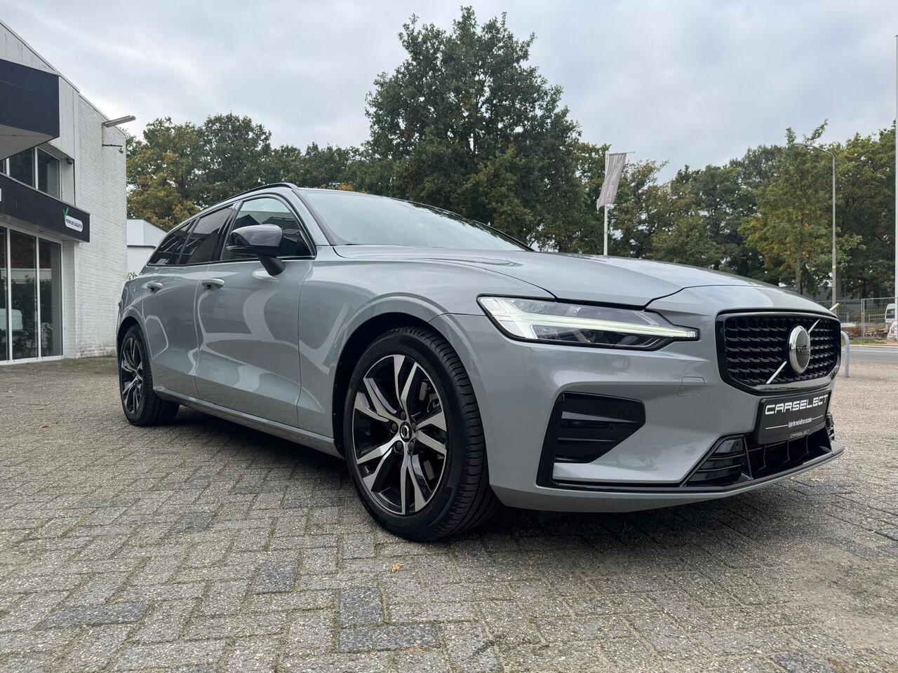 Volvo V60 2.0 B4 Plus Dark, HARMAN/KARDON, LEDER, Elektrische stoelen met geheugen . Neem contact op en we maken een afspraak!
