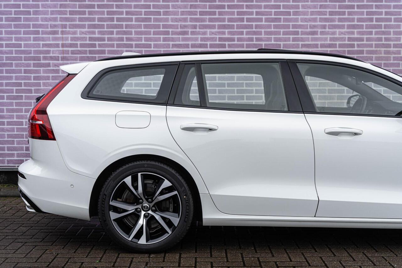Volvo V60 2.0 T6 Recharge AWD R-Design | Navi | 360 Camera | Schuif-/Kanteldak | Adaptive Cruise | Harman Kardon Audio | Stoel-/Stuurwielverwarming | Park Assist | Sportstoelen | LED | Standkachel | Lederen Bekleding | Zitverlenging | Voorruit Verwarming |
