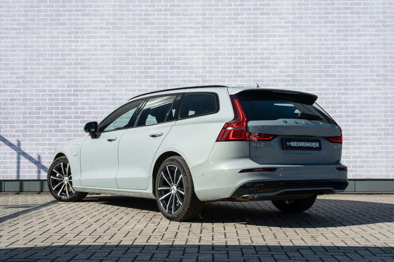 Volvo V60 T6 Plug-in hybrid AWD Plus Dark | Trekhaak | Adaptieve Cruise Control | Harman Kardon | BLIS| 360° camera | Stoelverw. V+A