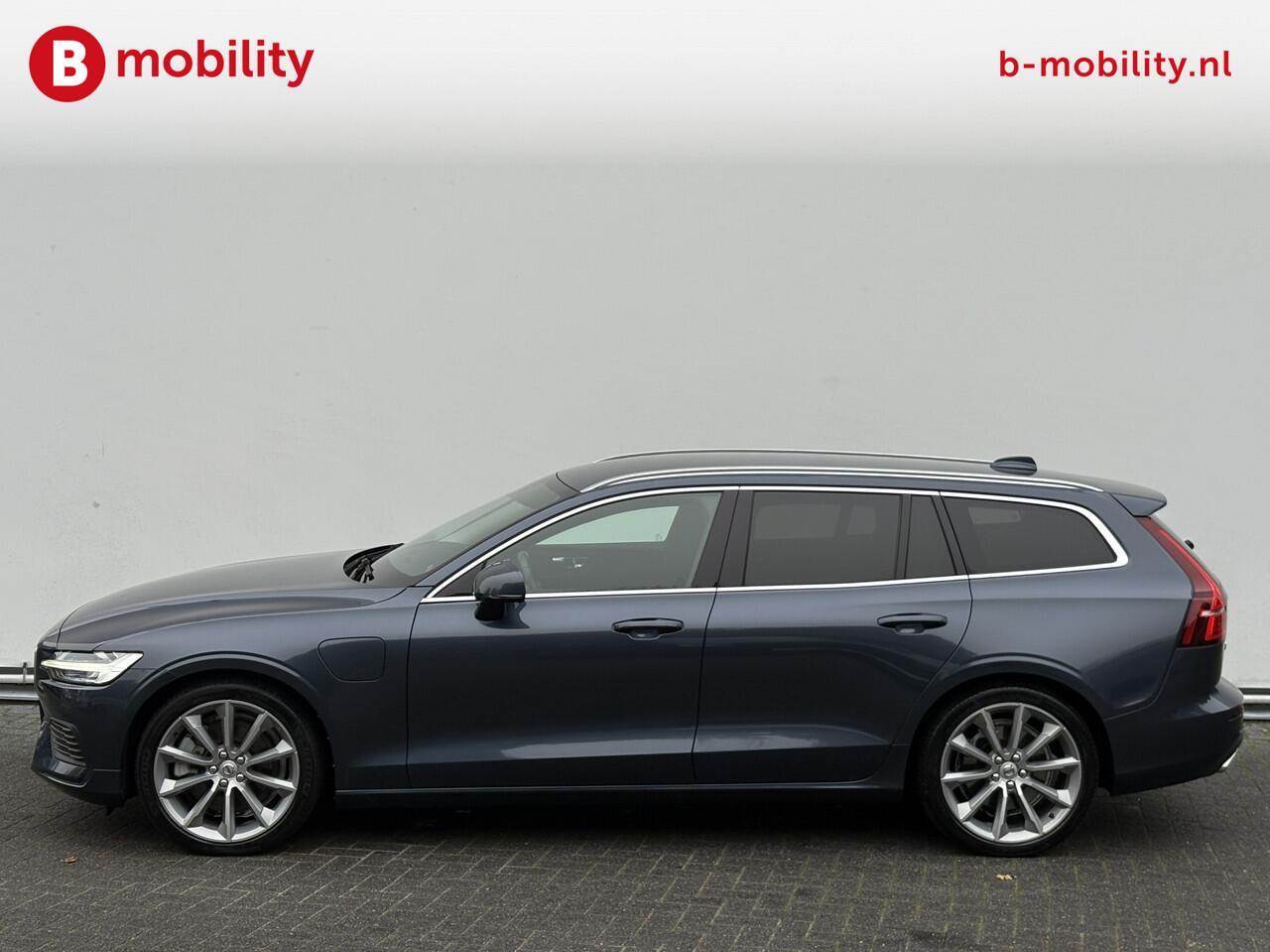 Volvo V60 2.0 T6 Twin Engine AWD Momentum Pro Hybride Elektrische Stoelen | Apple CarPlay | BLIS | Leer | Stoelverwarming