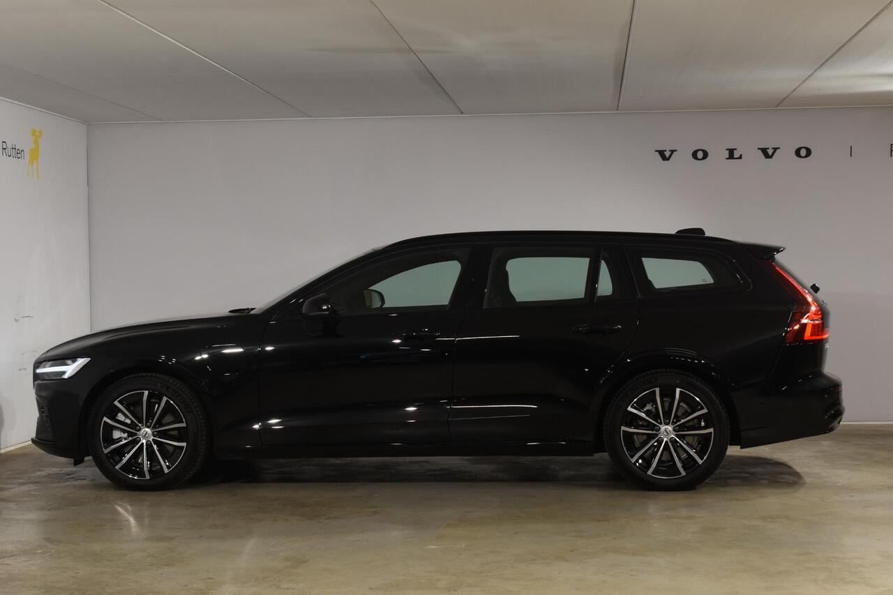 Volvo V60 T6 350PK Automaat Plus Dark / Navigatie / 360 Camera / Harman Kardon / Stuur & Stoelverwarming / LM Velgen / Trekhaak