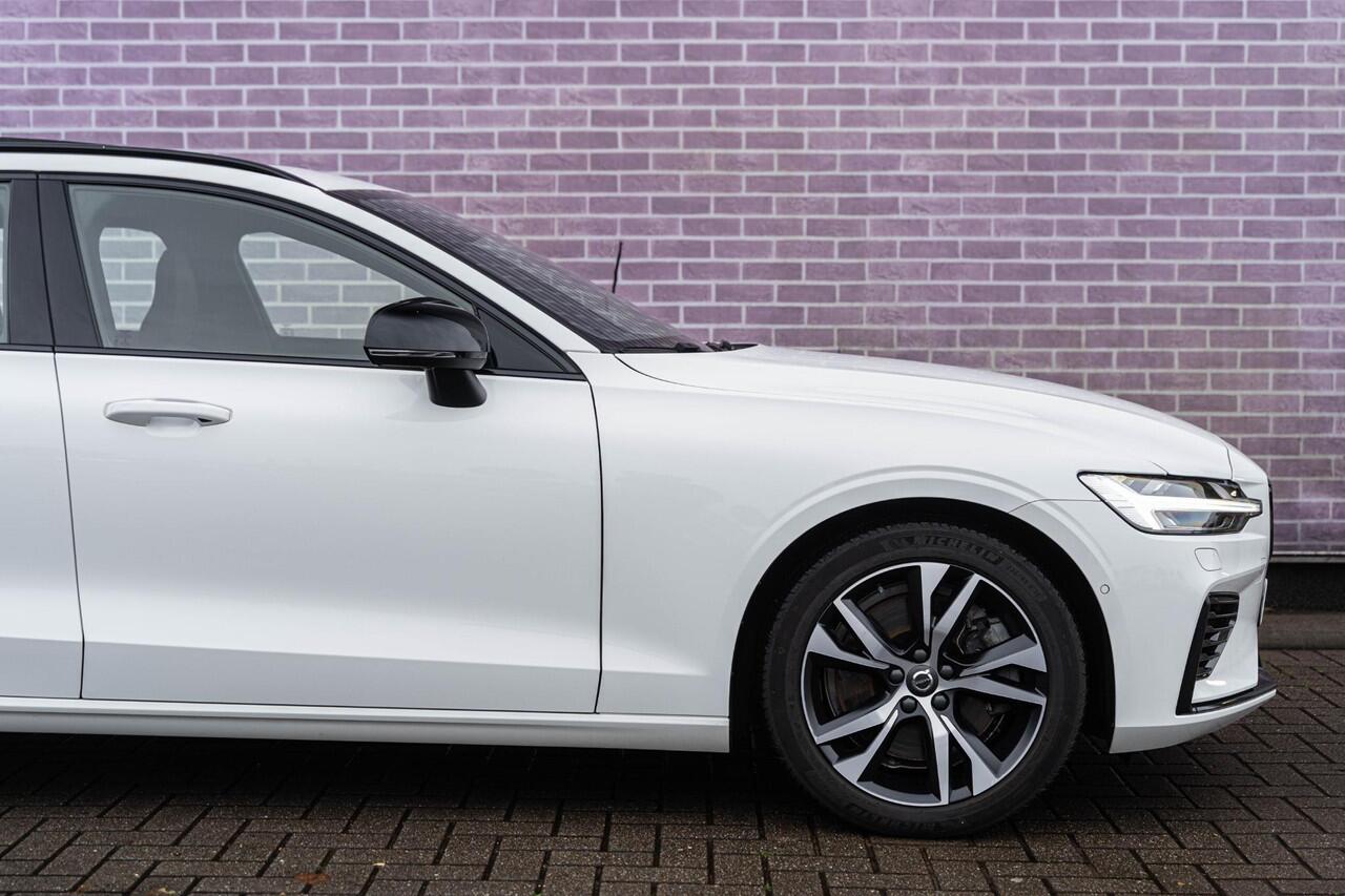 Volvo V60 2.0 T6 Recharge AWD R-Design | Navi | 360 Camera | Schuif-/Kanteldak | Adaptive Cruise | Harman Kardon Audio | Stoel-/Stuurwielverwarming | Park Assist | Sportstoelen | LED | Standkachel | Lederen Bekleding | Zitverlenging | Voorruit Verwarming |
