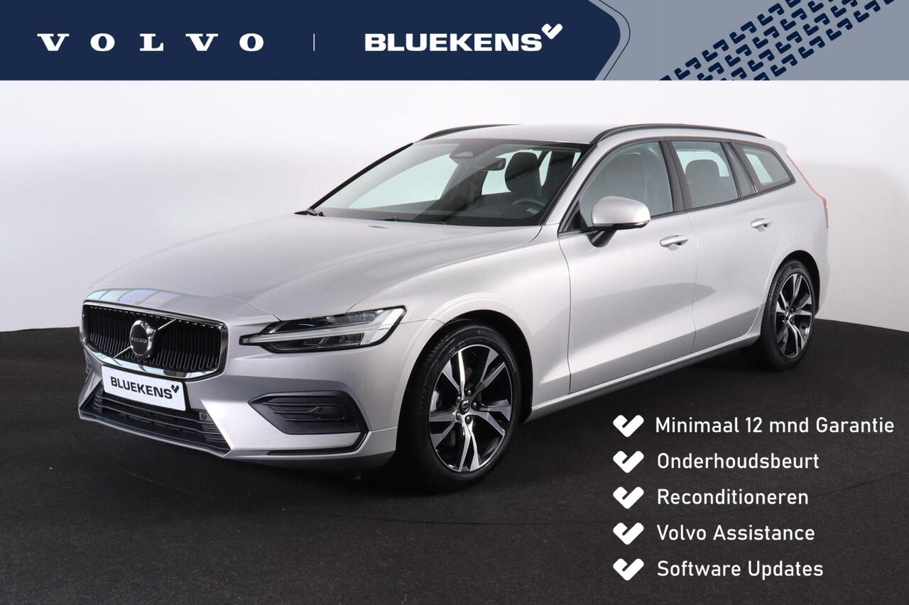 Volvo V60 B3 Essential Edition - IntelliSafe Assist & Surround - Parkeercamera achter - Verwarmde voorstoelen, stuur & achterbank - Parkeersensoren voor & achter - Draadloze tel. lader - High Performance audio - Elektr. inklapbare trekhaak - 18' LMV