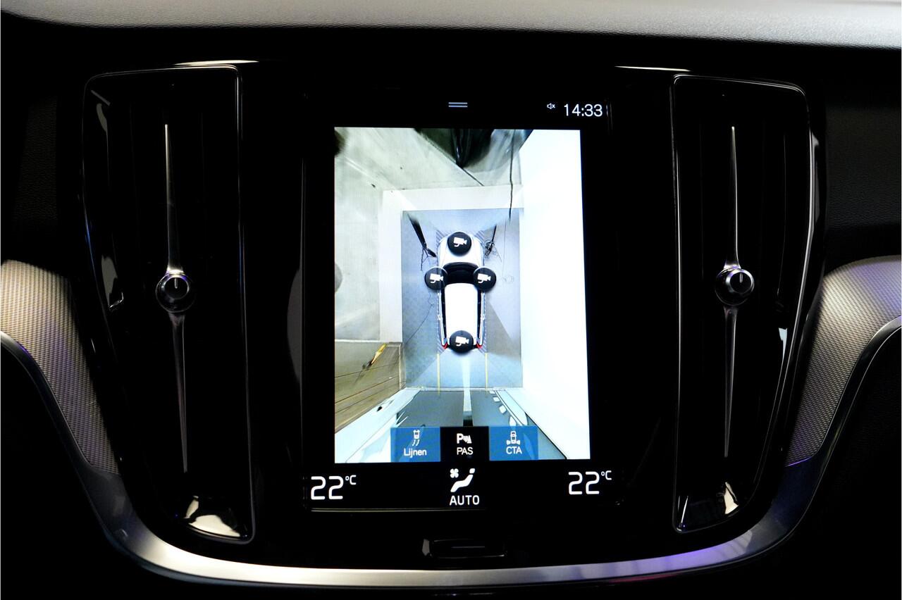 Volvo V60 2.0 T6 AWD 250kW/340pk Aut8 Recharge R-Design PANORAMADAK + HARMAN/KARDON + SPORTSTOELEN MET MEMPORY + 360 CAMERA + ADAPT.CRUISE + BLIS + LANE ASSIST + PILOT ASSIST + KEYLESS ENTRY&GO + HEAD-UP + ON-CALL + PARKSENSOREN + 18" LM-VELGEN!!