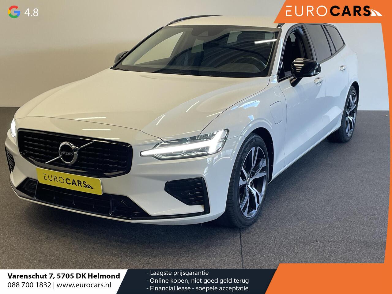 Volvo V60 2.0 T6 Recharge AWD R-Design Expression PHEV 340PK Airco ECC Navi Carplay PDC VA + Camera Full LED Trekhaak Privacy Glass Winter Pack Sensus connect High Performance Cruise Control