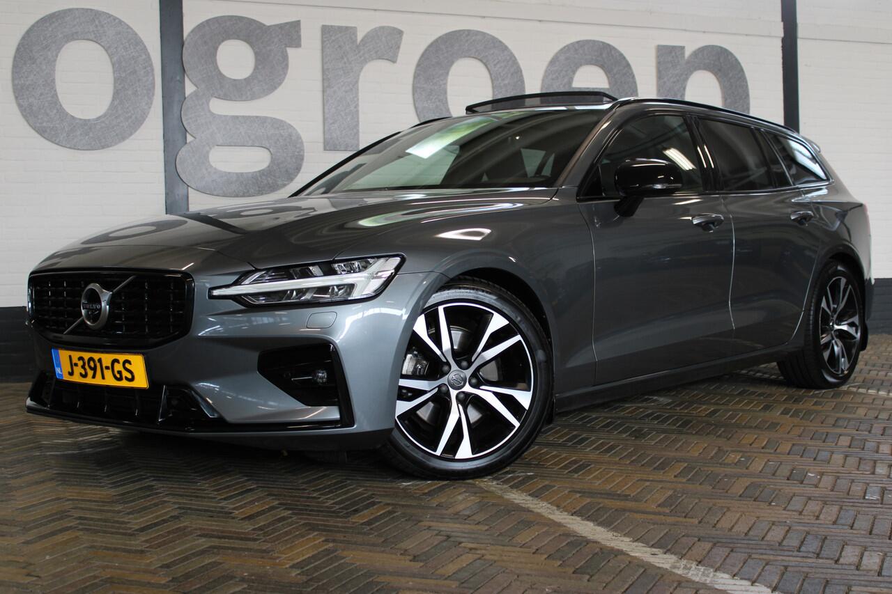 Volvo V60 2.0 B4 R-Design | Incl. 12 maanden garantie | Cruise control | 360° camera | Stoel verwarming/verkoeling | Stuurverwarming | Memory seats met massage functie | Harman/Kardon audio | Schuif/kantel dak |