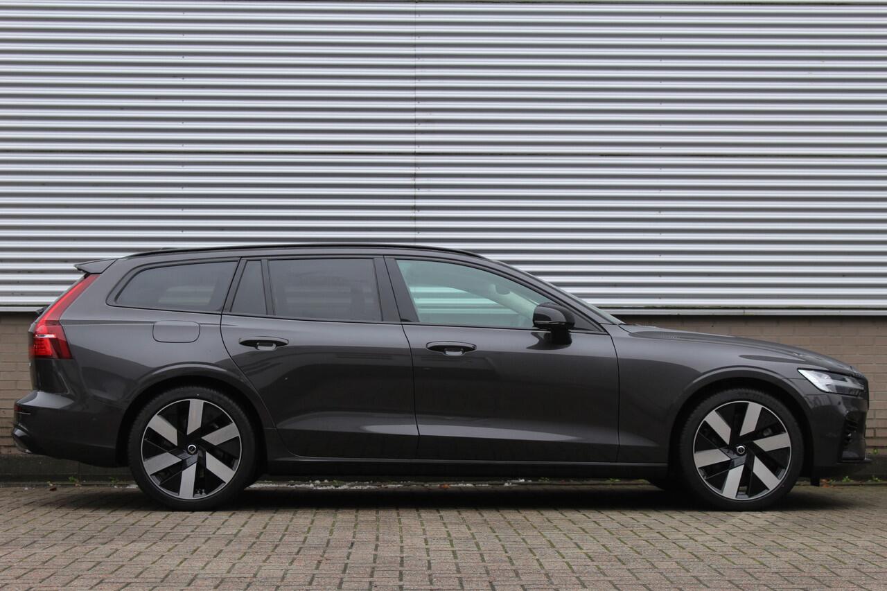 Volvo V60 2.0 T6 Plug-in hybrid AWD Plus Dark | Leder | Trekhaak | 360 Camera | H&K | Pilot Assist