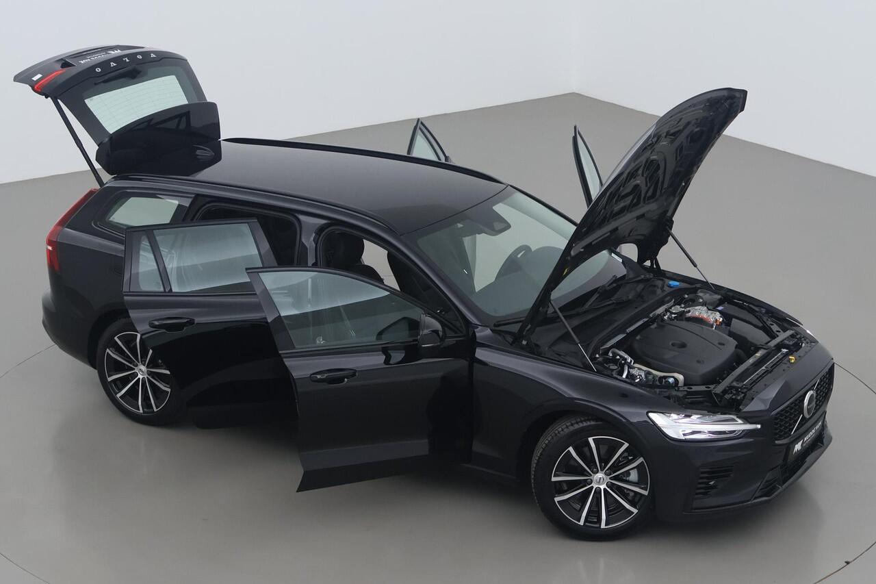 Volvo V60 T6 Plug-in hybrid Plus Dark | NIEUW! | ACC | Stoel+Stuurverwarming | Camera | Stoel+Stuurverwarming | Keyless