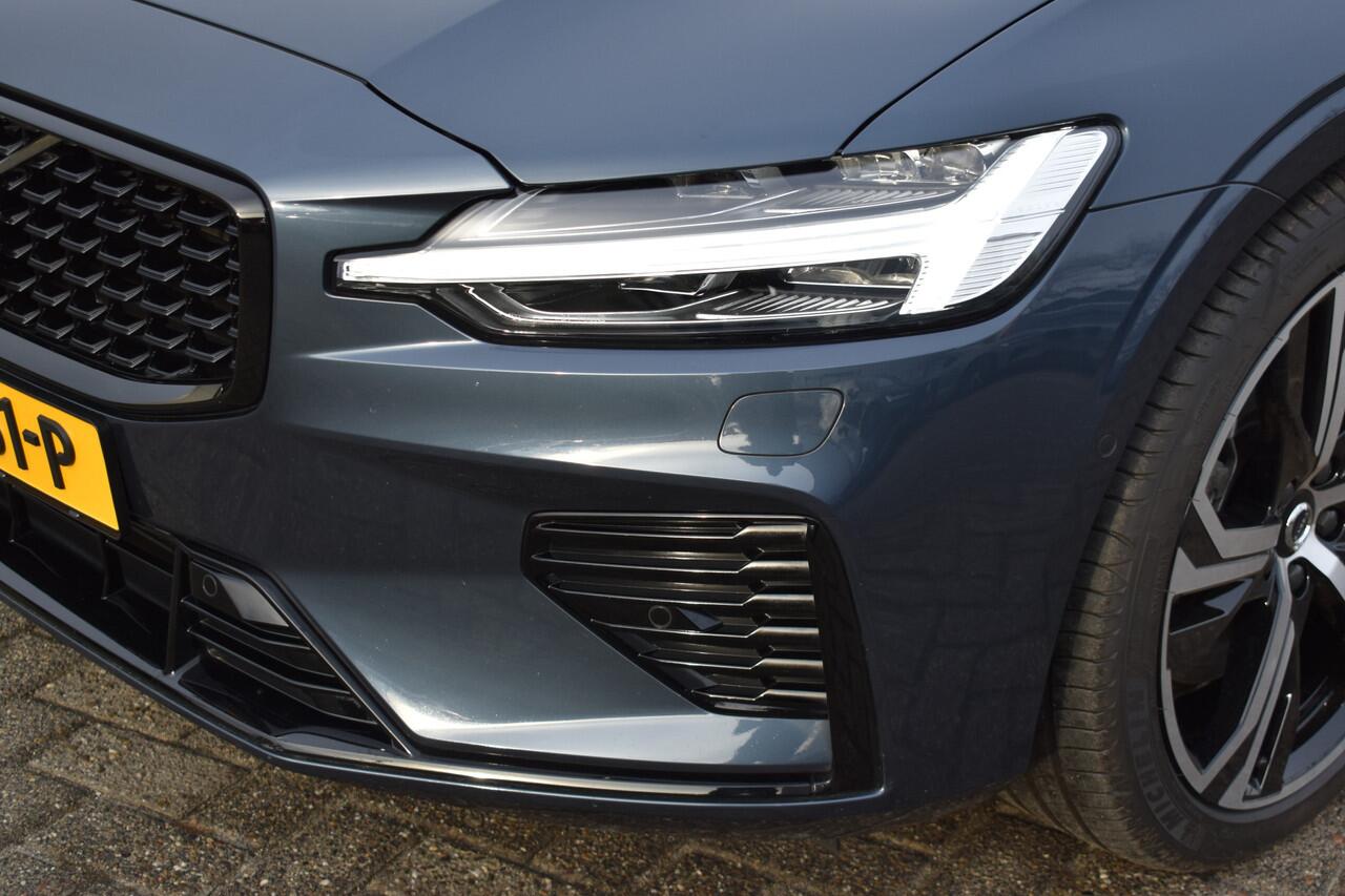 Volvo V60 T6 AWD 350PK Plug-in Hybrid Plus Dark | 360 Camera | H&K | BLIS | ACC | Stoelverwarming | Leder |