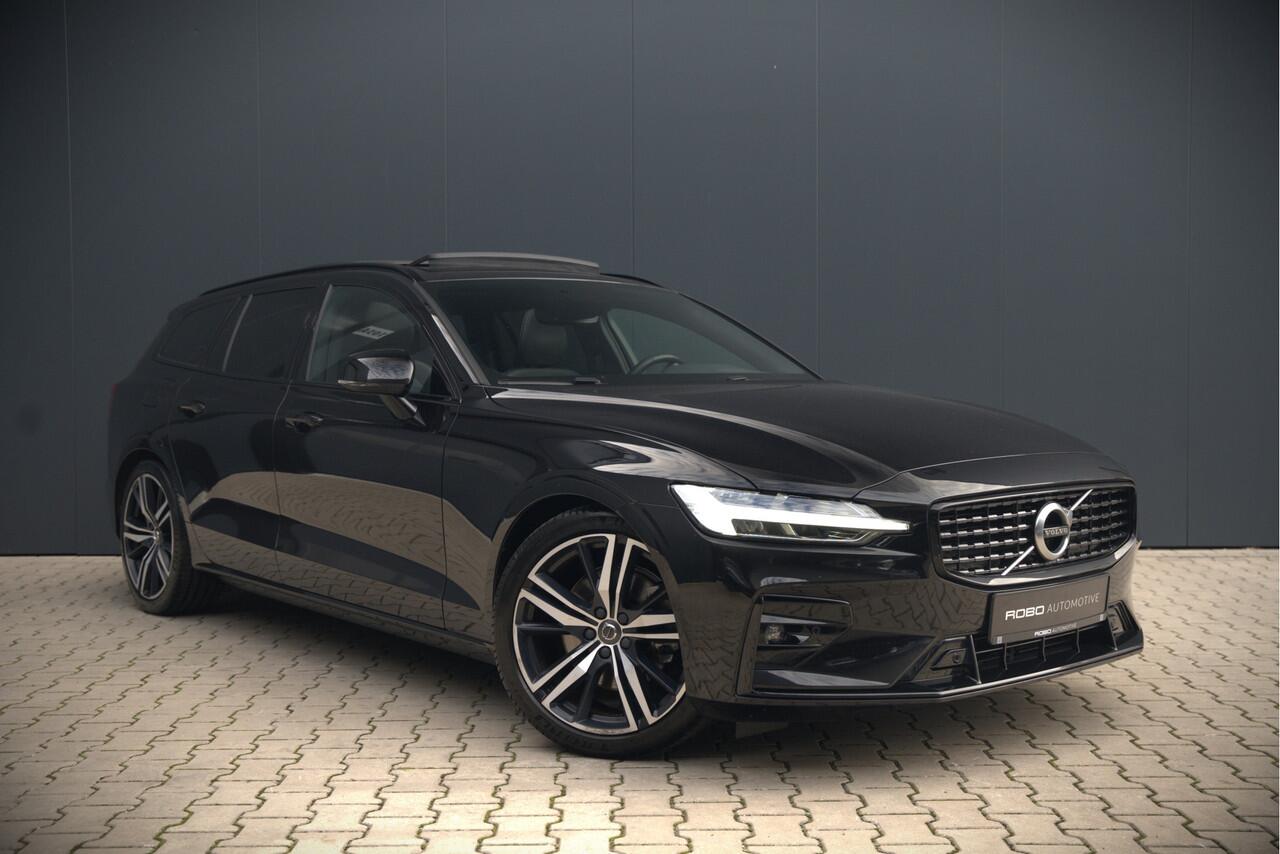 Volvo V60 2.0 B3 R-Design | Panoramadak | Harman Kardon | Keyless | Memory Stoel | Elektrische Stoelen | Stuurverwarming | Stoelverwarming | Camera | Adaptive Cruise Control | Leer | LED | DAB | Parkeensensoren | Appl