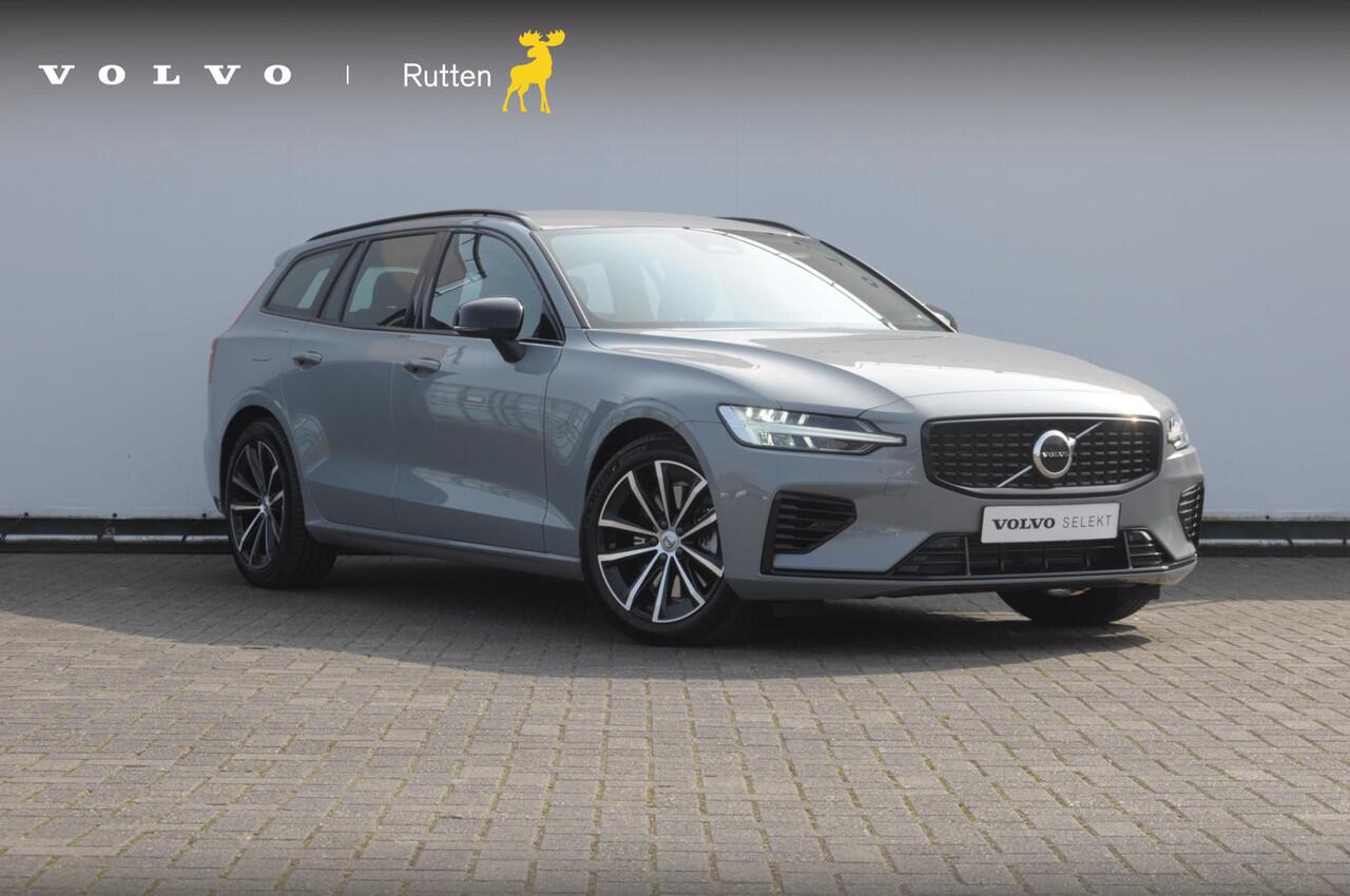 Volvo V60 T6 350PK Automaat Plus Dark / cruise control / Apple carplay / Elektrische stoelen met geheugen / Parkeersensoren met camera / Elektrische achterklep
