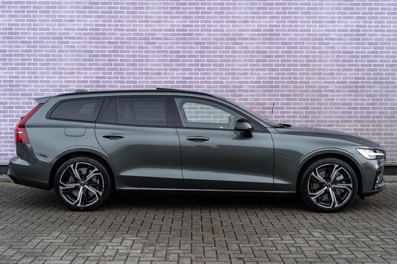 Volvo V60 2.0 T6 Plug-in hybrid AWD Plus Dark | Google | Longe Range | Schuif-/Kanteldak | Lederen Bekleding | Head-Up Display | Getint Glas | Sportstoelen | Harman Kardon Audio | Memory | 19" LM
