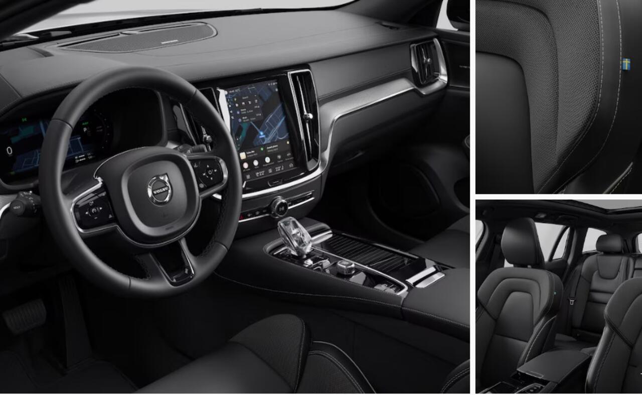 Volvo V60 T8 455PK Automaat AWD Plus Perform. Ed. Dark Polestar Optimalisatie / Glossy black Logo voor en achterzijde / Long Range / 360 Camera / Harman Kardon audio / Head-up display / Panorama dak / Apple carplay / Android auto /