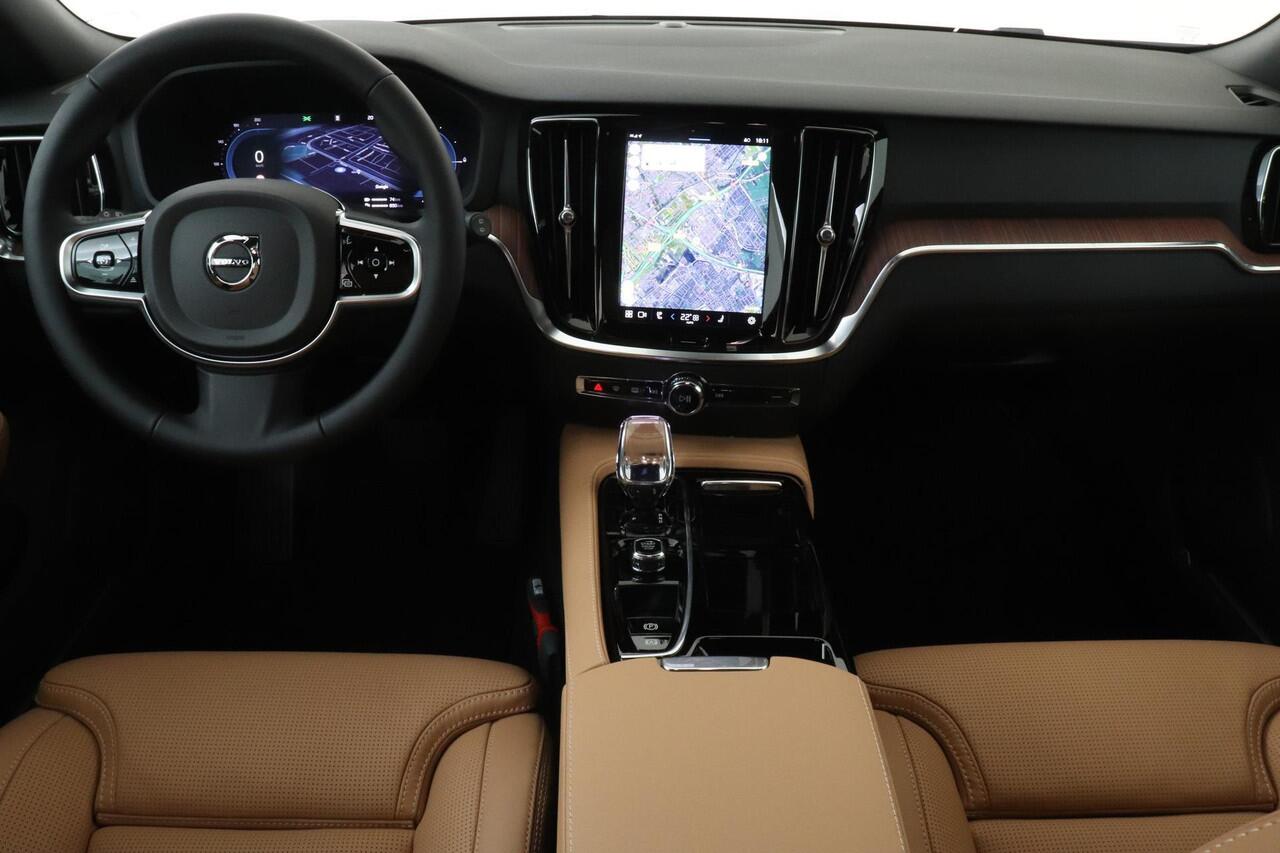 Volvo V60 T6 PLUG-IN HYBRID AWD PLUS DARK -GEVENT.LEDER|360°CAM|ADAP.CRUISE|KEYLESS|VERW.VOORRUIT|19"