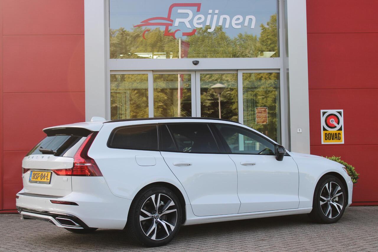 Volvo V60 2.0 T6 RECHARGE 340PK AWD R-DESIGN | ELEKTRISCH BEDIENBARE VOORSTOELEN MET GEHEUGEN OP BESTUURDERSSTOEL | 18" 5-Y SPAAKS MATT BLACK / DIAMOND CUT R-DESIGN WIELEN | HIGH PERFORMANCE SOUND HARMAN KARDON | ADAPTIVE CRUISE CONTROL | ACHTERUITRIJ CAMERA | GETI