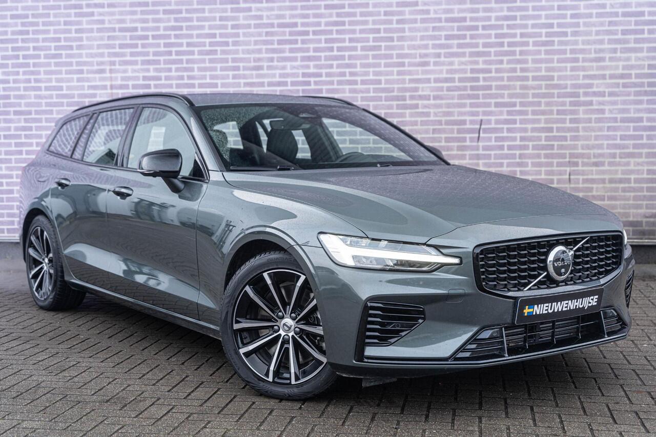 Volvo V60 T6 Plug-in hybrid AWD Plus Dark | Stoel-/Stuurverwarming | 360 Camera | Trekhaak | Keyless Entry | Dodehoekdetectie | Adaptive Cruise Control | Google | Long Range |