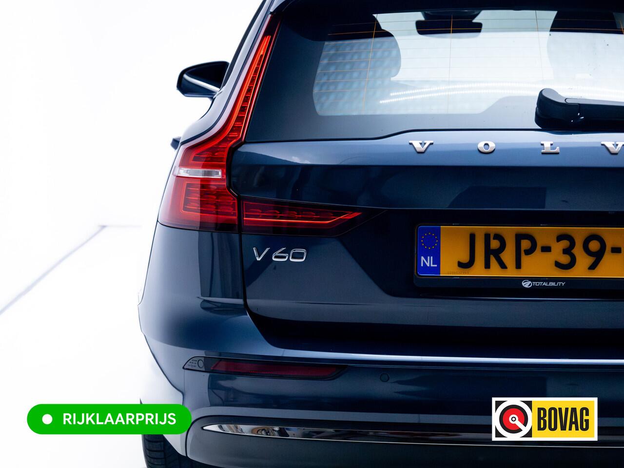 Volvo V60 2.0 T6 Plug-in hybrid AWD Core Buss. Long range | Stoel-, Stuur- & achterbankverw. | Wegklapbare trekhaak | Adaptieve Cruise, Camera, wordt geleverd met een zomer- en winterbandenset op lmv, Elec. achterklep