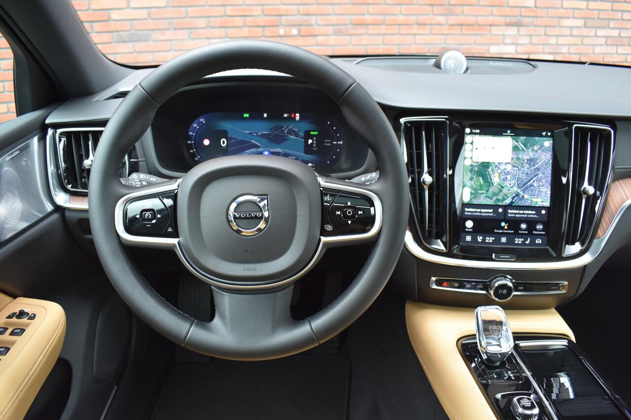 Volvo V60 T6 350PK Plug-in hybrid AWD Ultra Bright | Lounge | 19'' | Bowers & Wilkins | 360 Camera | Massage | Voorraadvoordeel |