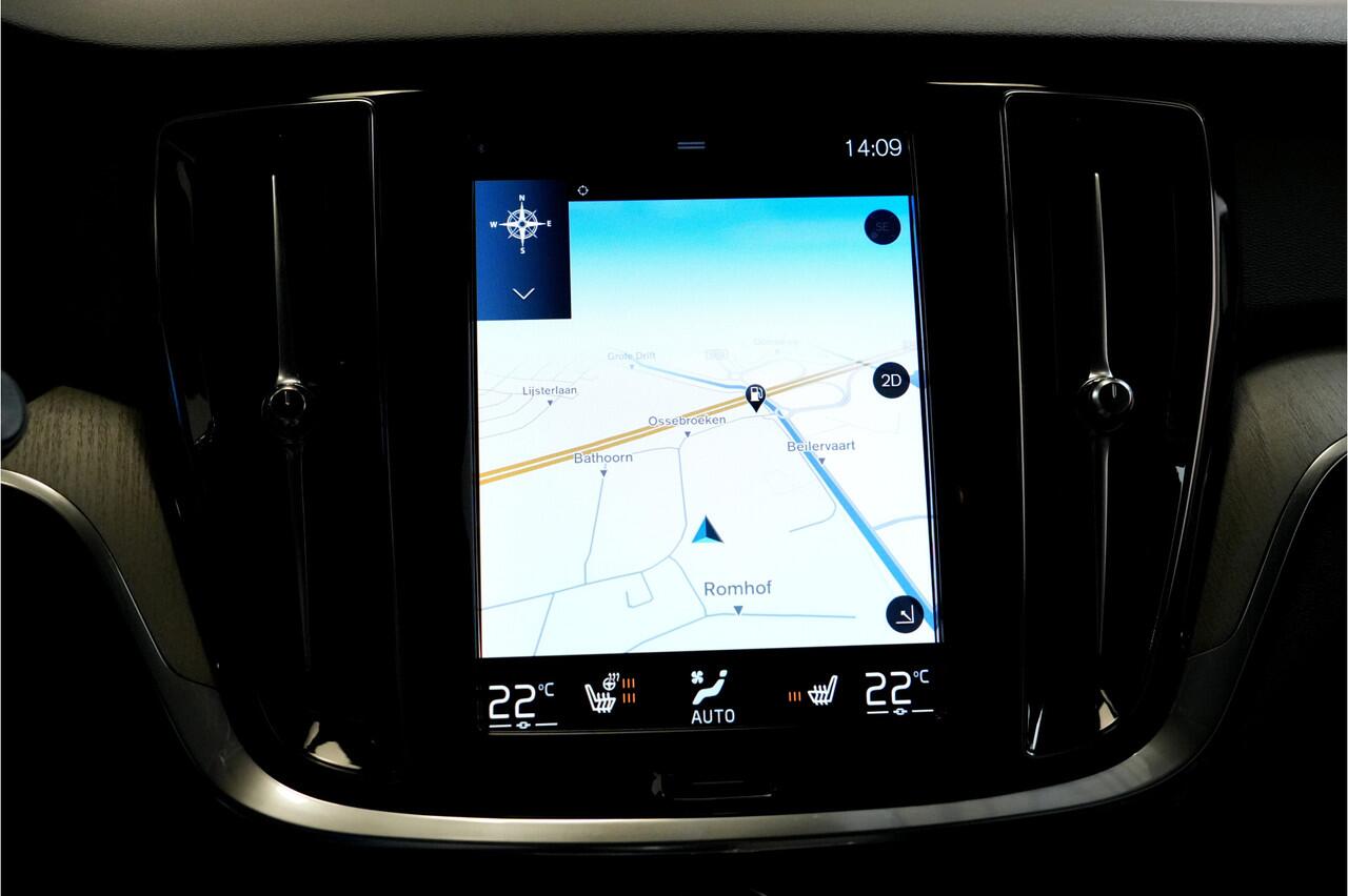 Volvo V60 2.0 B4 MHEV 145kW/197pk Aut8 Inscription ADAPT.CRUISE + NAVI SENSUS + DRIVE MODES + PILOT ASSIST + AFN.TREKHAAK + CAMERA + BLIS + LANE ASSIST + STOELVERWARMING + KEYLESS ENTRY&GO + MATRIX LED + PARKSENSOREN V&A + 18" LM-VELGEN!!