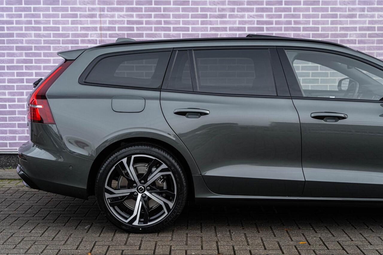 Volvo V60 2.0 T6 Plug-in hybrid AWD Plus Dark | Google | Longe Range | Schuif-/Kanteldak | Lederen Bekleding | Head-Up Display | Getint Glas | Sportstoelen | Harman Kardon Audio | Memory | 19" LM