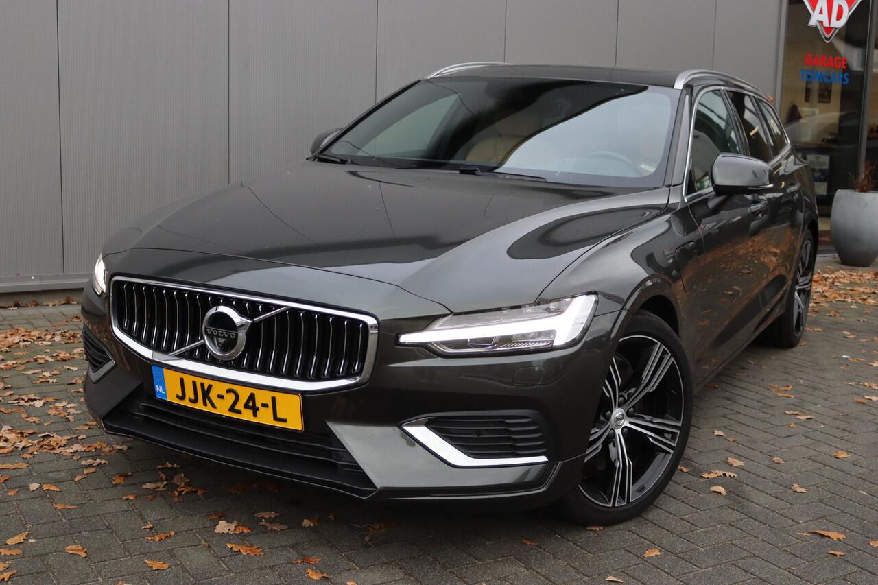 Volvo V60 2.0 T8 390PK Recharge AWD Inscription Trekhaak-2000KG/360-camera/Pano-dak/Winter-pack/Memory-stoel