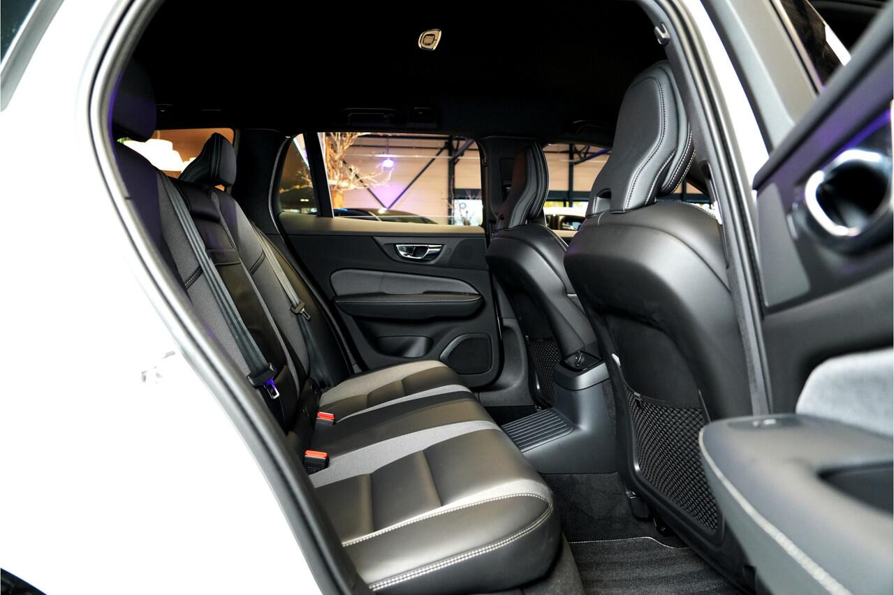 Volvo V60 2.0 T8 AWD 287kW/390pk Aut8 Recharge R-Design ADAPT.CRUISE + NAVI SENSUS + BLIS + LANE ASSIST + MEMORY STOEL + KEYLESS ENTRY&GO + SPORTSTOELEN + LEDER/GAASSTOF + STANDKACHEL + ON-CALL + PARKSENSOREN + 18" LM-VELGEN!!