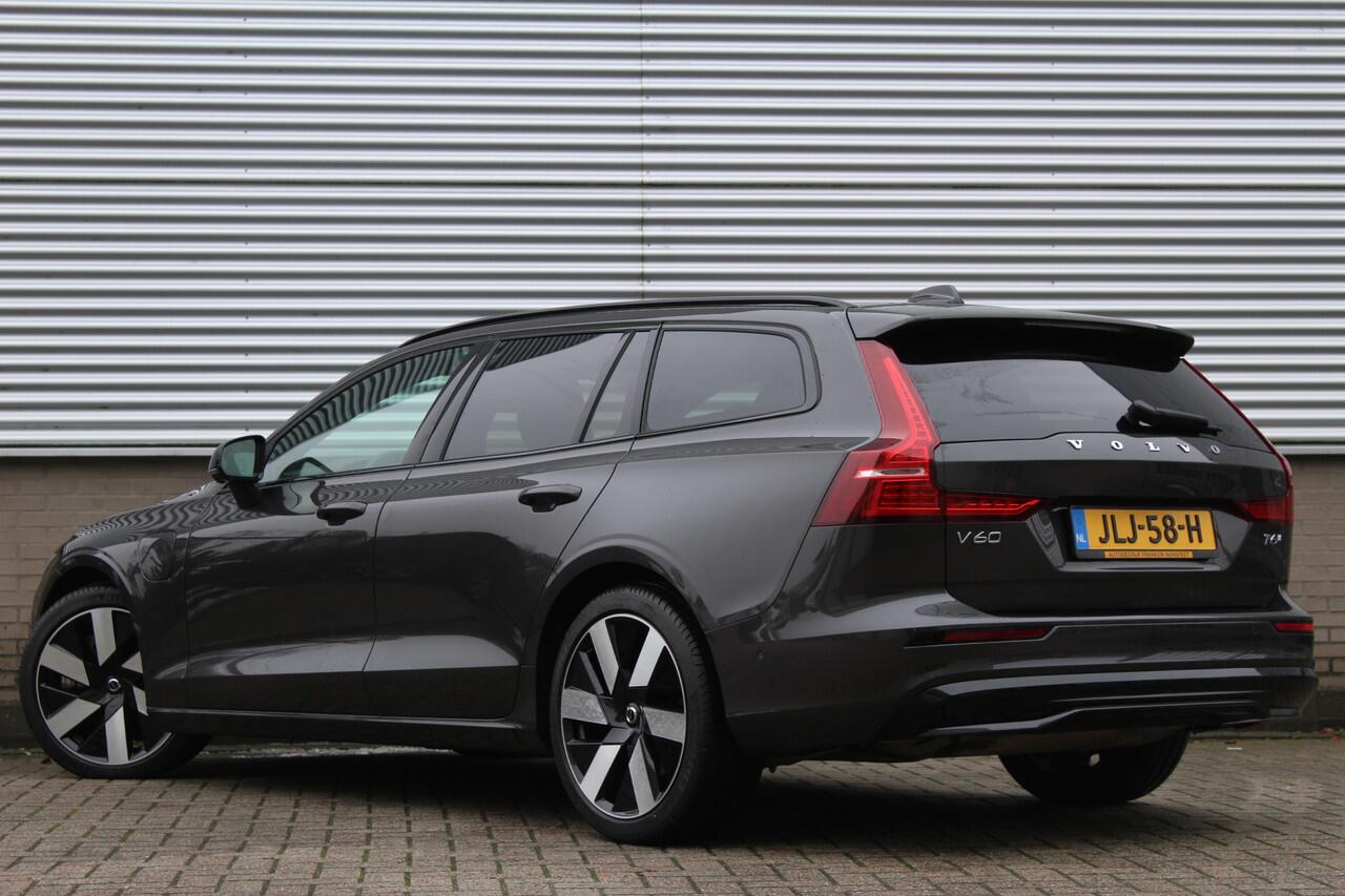 Volvo V60 2.0 T6 Plug-in hybrid AWD Plus Dark | Leder | Trekhaak | 360 Camera | H&K | Pilot Assist