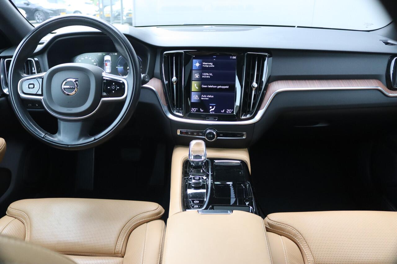 Volvo V60 2.0 T8 390PK Recharge AWD Inscription Trekhaak-2000KG/360-camera/Pano-dak/Winter-pack/Memory-stoel