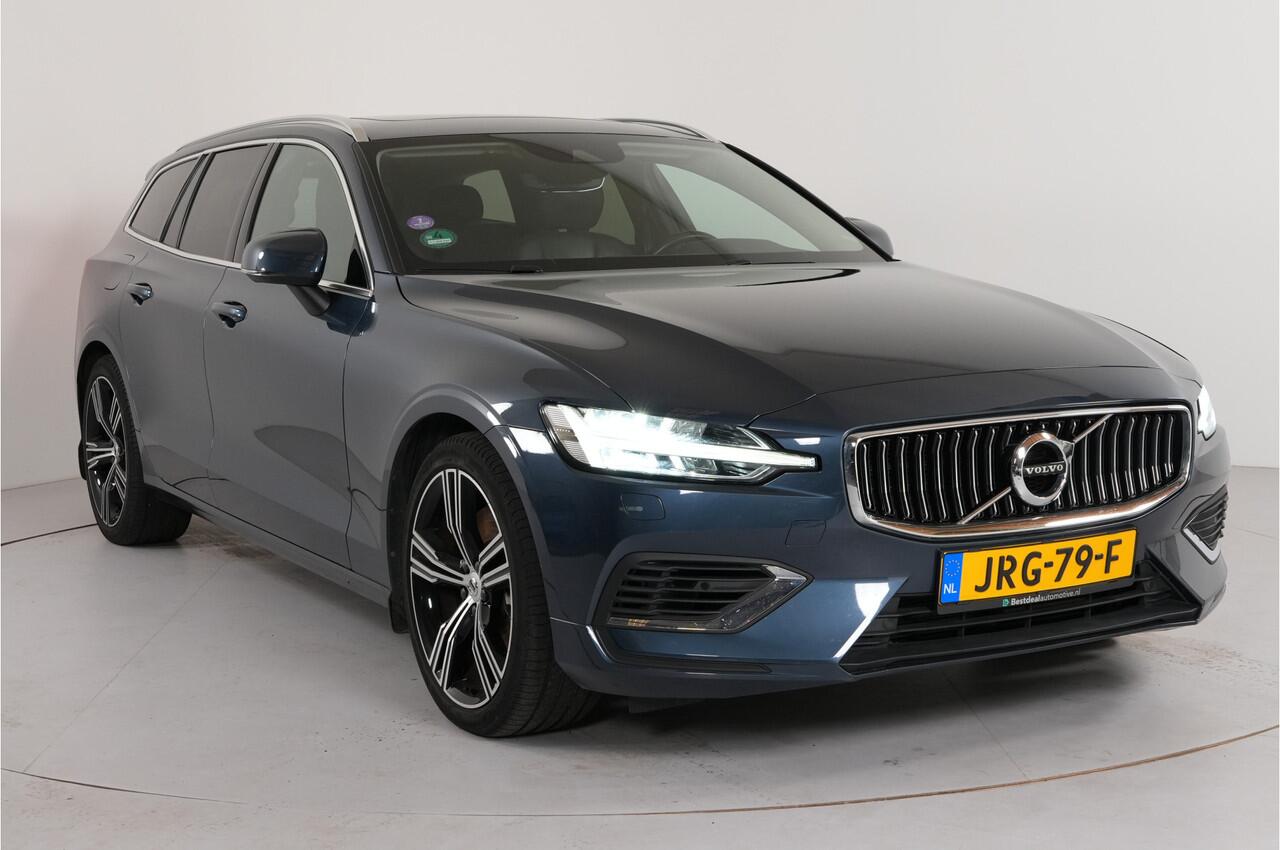 Volvo V60 2.0 T8 Recharge PHEV 455 pk Plus Bright AWD | Pano | HK | DAB+ | Stoelverw. | El. achterklep | El. stl. verst. | Parkeerss. |