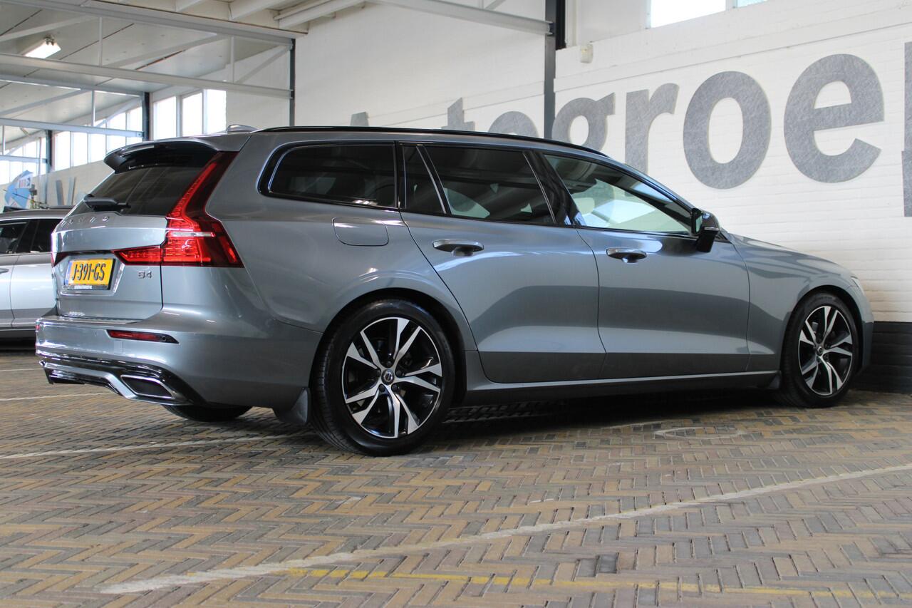 Volvo V60 2.0 B4 R-Design | Incl. 12 maanden garantie | Cruise control | 360° camera | Stoel verwarming/verkoeling | Stuurverwarming | Memory seats met massage functie | Harman/Kardon audio | Schuif/kantel dak |