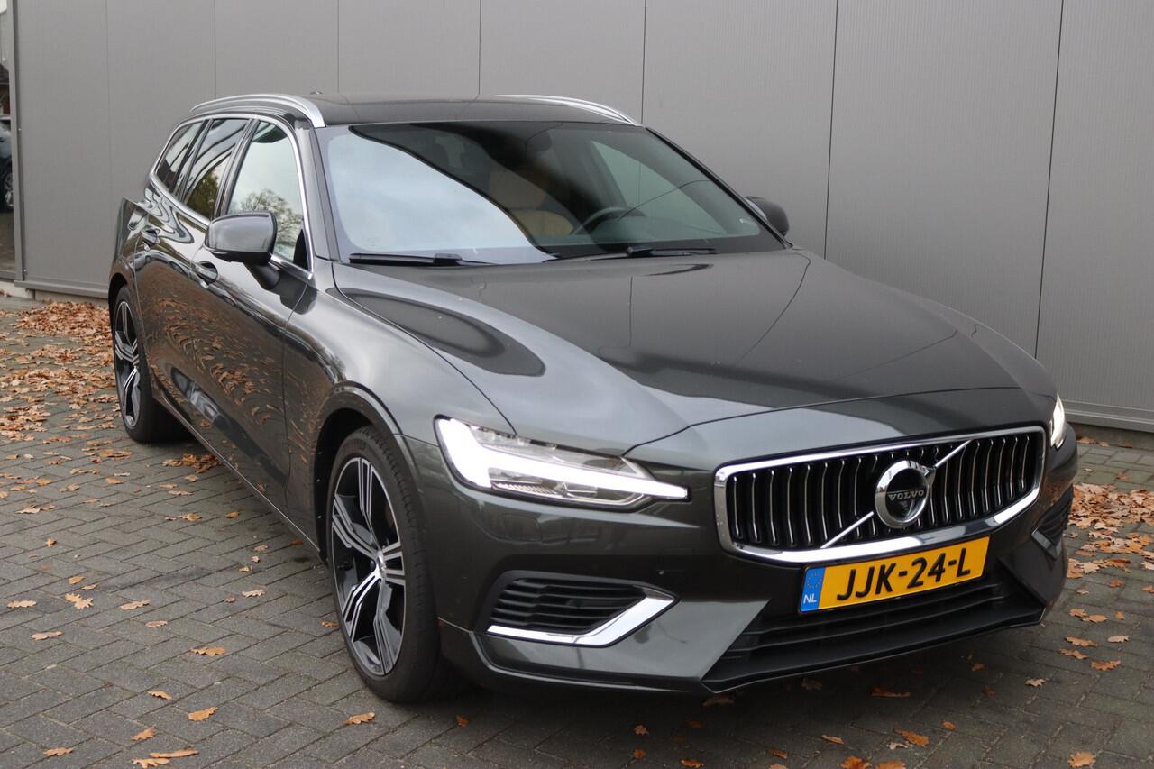 Volvo V60 2.0 T8 390PK Recharge AWD Inscription Trekhaak-2000KG/360-camera/Pano-dak/Winter-pack/Memory-stoel