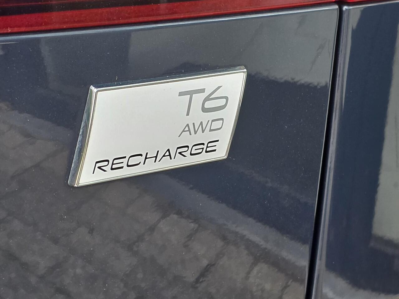 Volvo V60 2.0 T6 Recharge AWD Inscription | Schuif/kanteldak | Wegkl. Trekhaak | Navigatie | Leer | Cruise Control | Licht metalen velgen