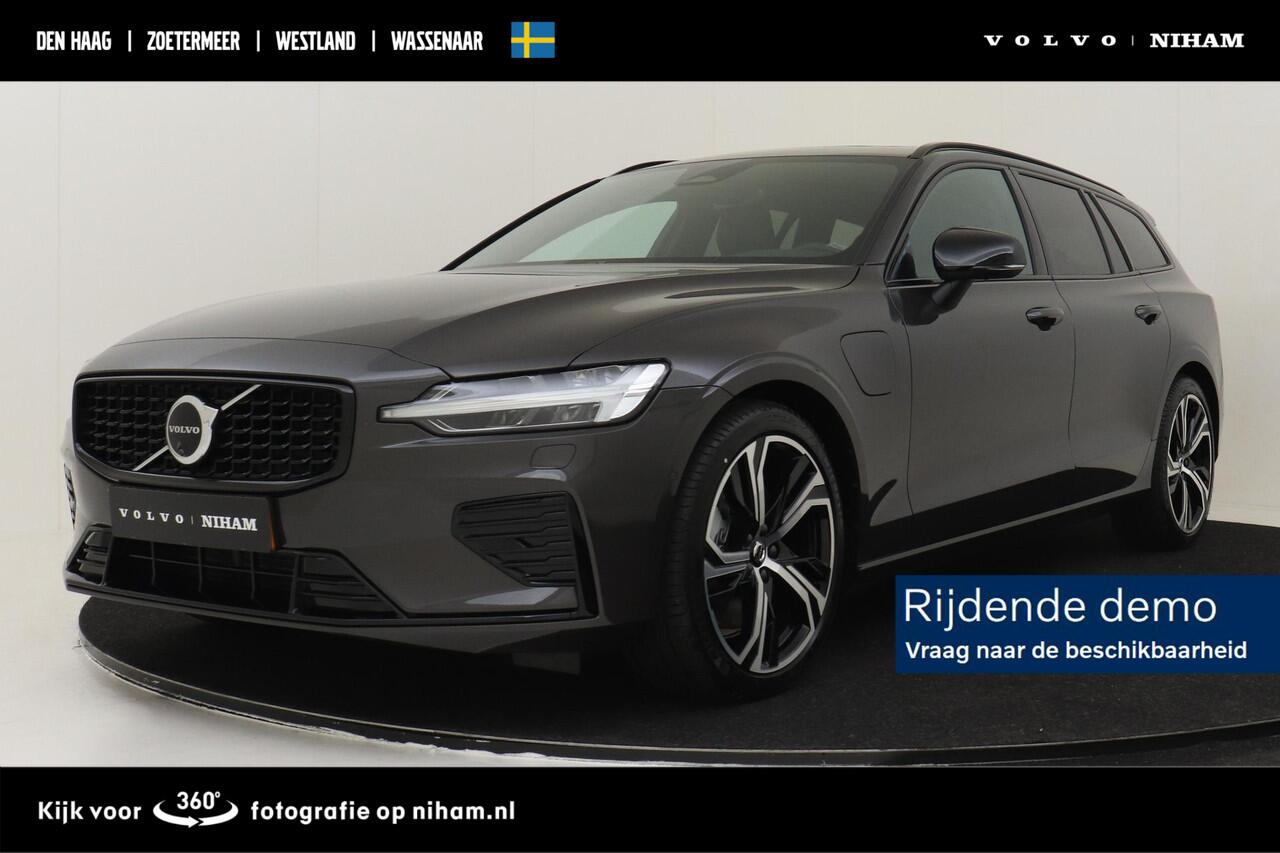 Volvo V60 T6 RECHARGE AWD ULTRA DARK -PANO.DAK|HARMAN/KARDON|360°CAM|ELEK.STOELEN|19"|HEAD-UP DISP.