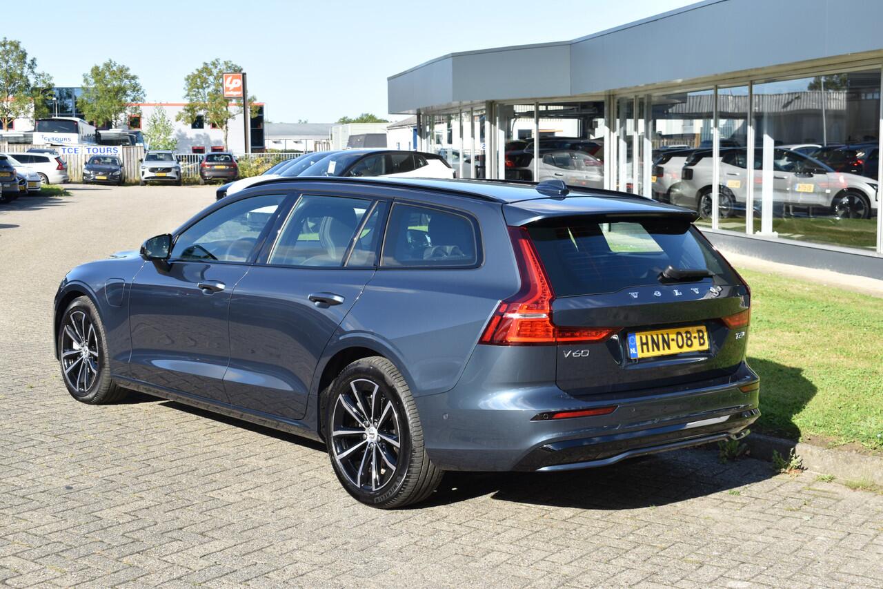 Volvo V60 T6 AWD 350PK Plug-in Hybrid Plus Dark | H&K | Trekhaak | 360 Camera | ACC | Stoel-Stuur verwarming