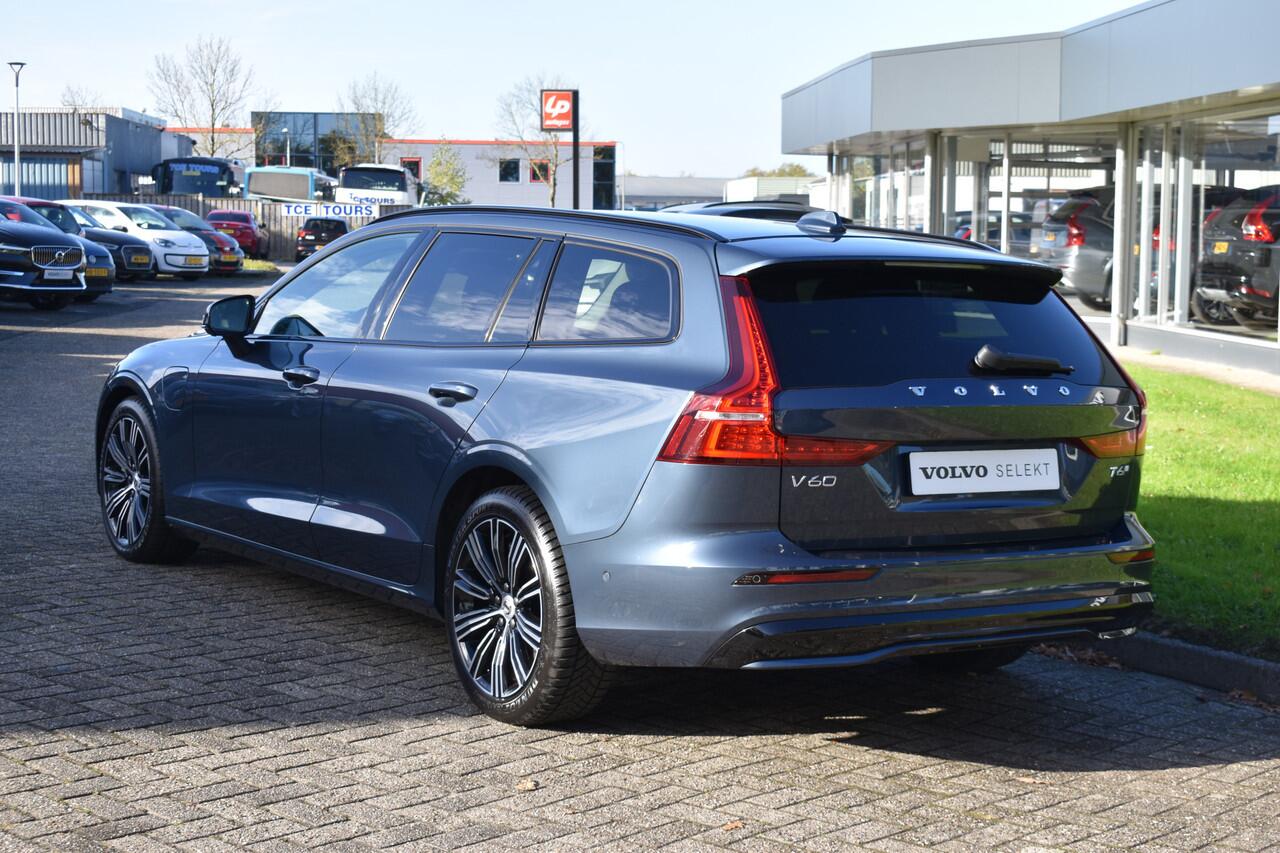 Volvo V60 T6 AWD 350PK Plug-in Hybrid Plus Dark | 360 Camera | H&K | BLIS | ACC | Stoelverwarming | Leder |
