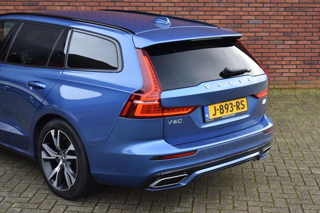 Volvo V60 T6 340PK Recharge AWD R-Design | Trekhaak | Climate Pro | Park Assist | Lighting |