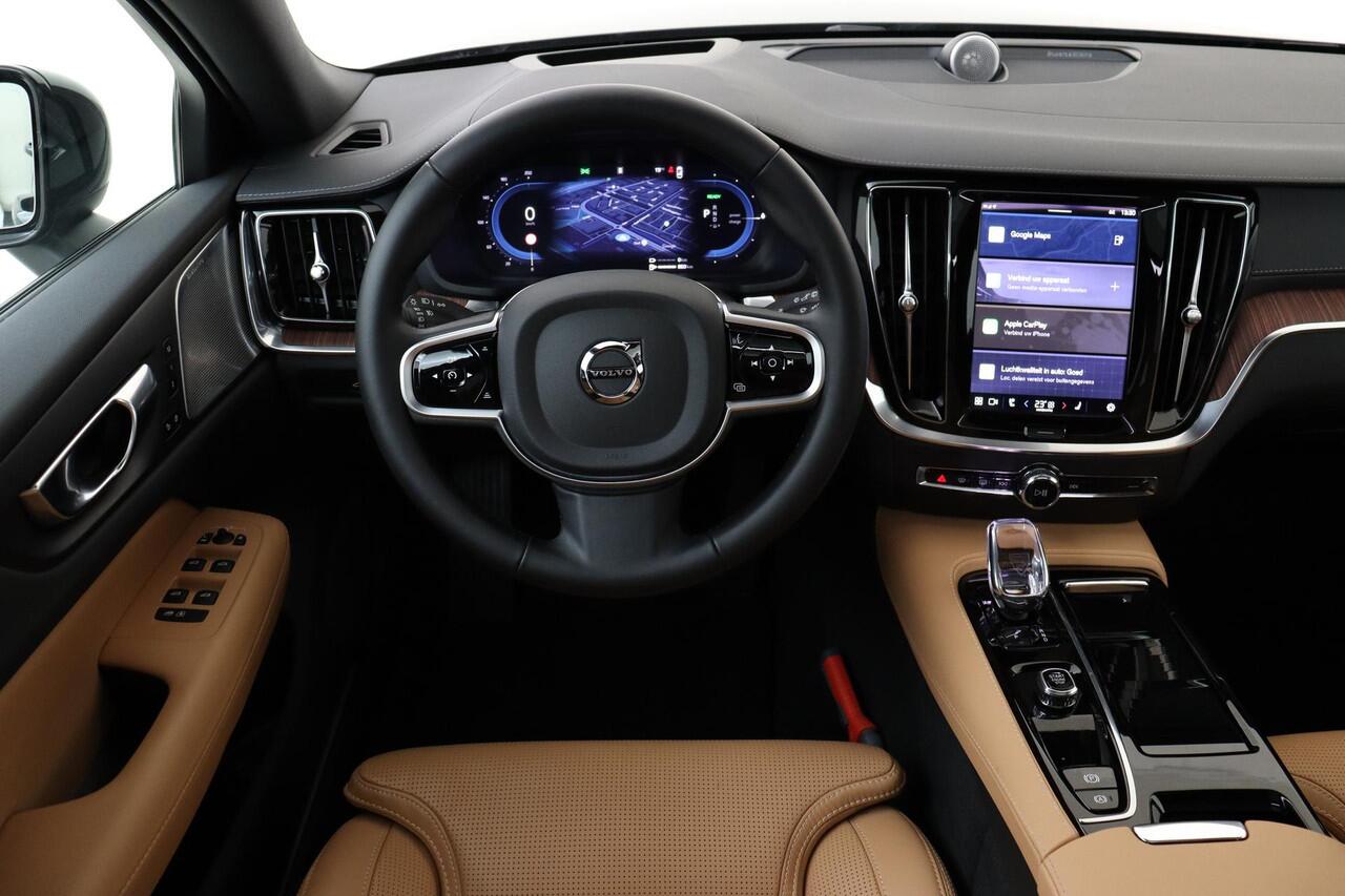 Volvo V60 T6 PLUG-IN HYBRID AWD ULTRA DARK *VOL!* -PANO.DAK|BOWERS&WILKINS|GEVENT.LEDER+MASSAGE|360°CAM|PRIVACY.GLAS|BLACK.BADGE|19"