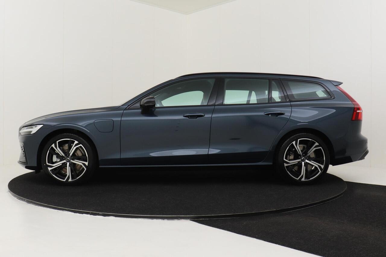 Volvo V60 T6 PLUG-IN HYBRID AWD PLUS DARK -GEVENT.LEDER|360°CAM|ADAP.CRUISE|KEYLESS|VERW.VOORRUIT|19"