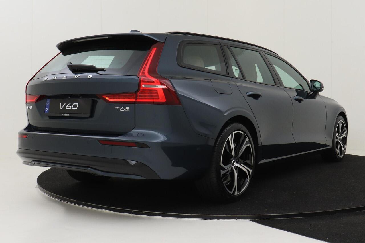 Volvo V60 T6 PLUG-IN HYBRID AWD PLUS DARK -GEVENT.LEDER|360°CAM|ADAP.CRUISE|KEYLESS|VERW.VOORRUIT|19"