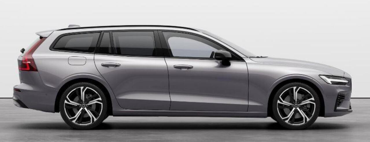 Volvo V60 T6 350PK Automaat Plug-in hybrid AWD Ultra Dark / Panoramadak / Napa leder / Open grid textiel / Extra getint glas / 19 5-Triple spaaks velgen / Harman Kardon