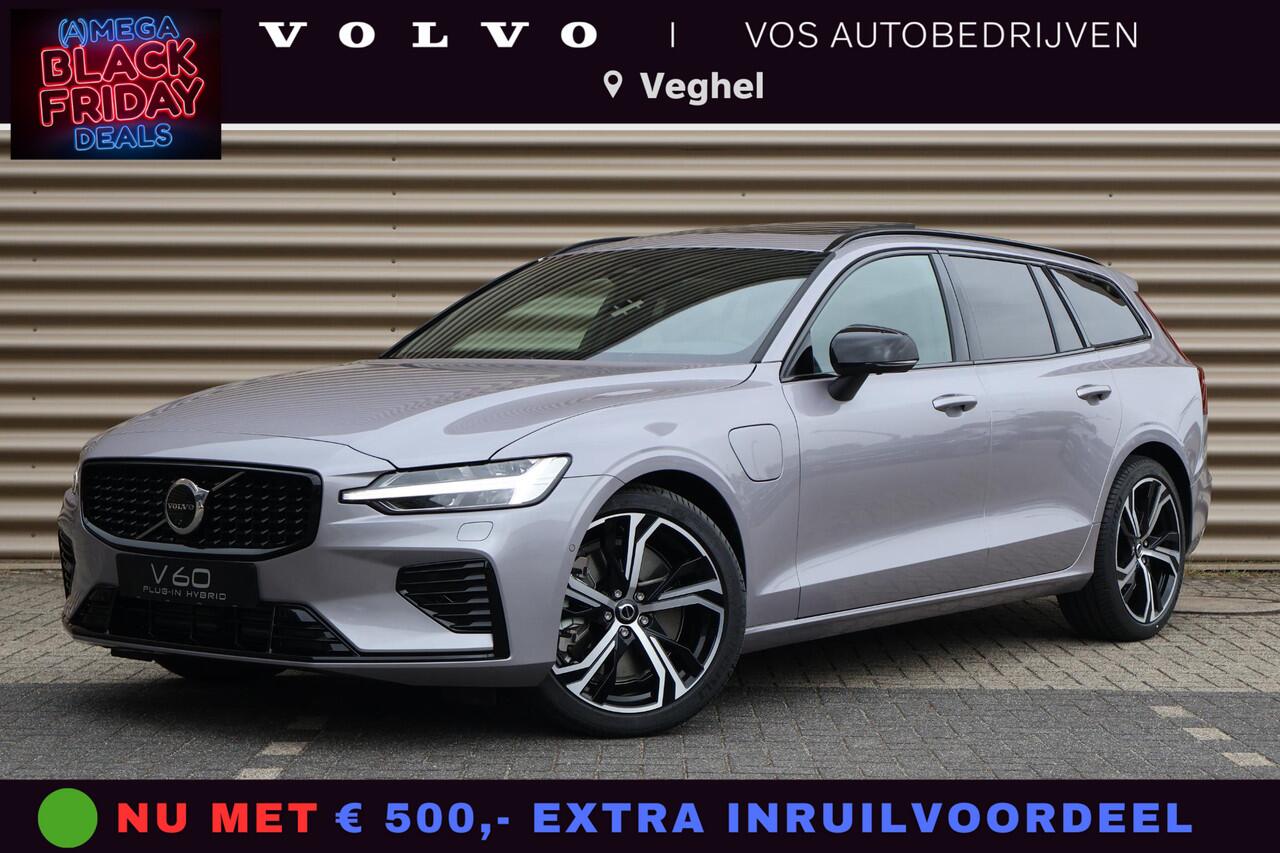 Volvo V60 T6 Plug-in hybrid AWD Ultra Dark | Panoramadak | 360 Camera | Harman Kardon